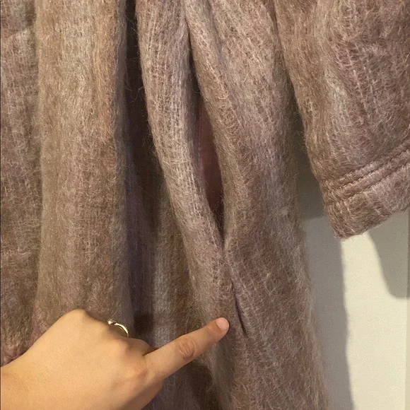 100 PURE NEW WOOL COAT - Picture 8 of 8